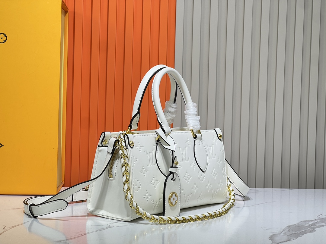 4色 ルイヴィトン M11274 M46653 オンザゴー Louis Vuitton Onthego East West Monogram スーパーコピー LVバッグ国内発送後払い可能代引き